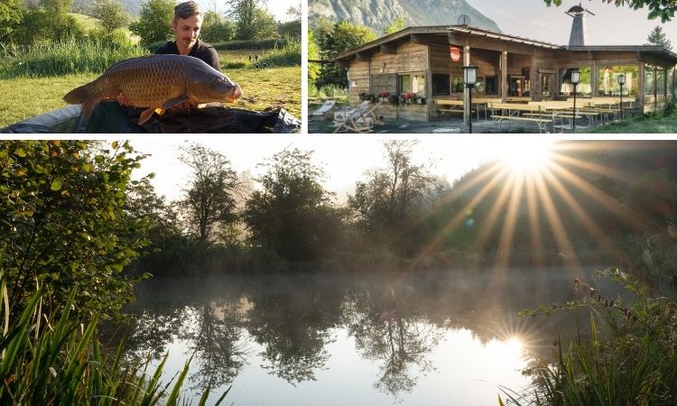 Fotos vom Karpfen- und Forellenteich Fischerstüberl