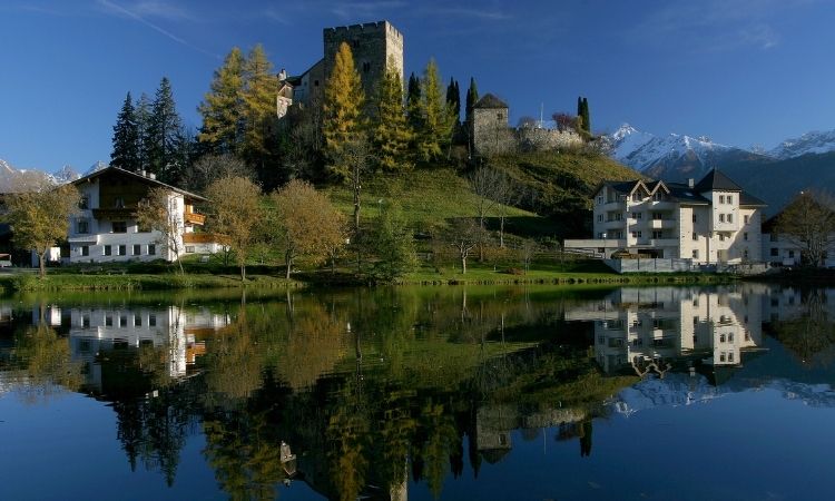 Lader Weiher - Angelteich in der Gemeinde Ladis