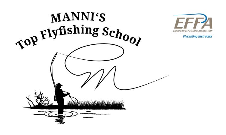 Logo von Manni's Top Flyfishing School, Manfred Hafele ist EFFA-Instruktor
