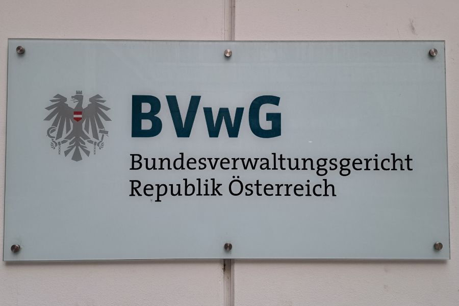 Schild Bundesverwaltungsgericht