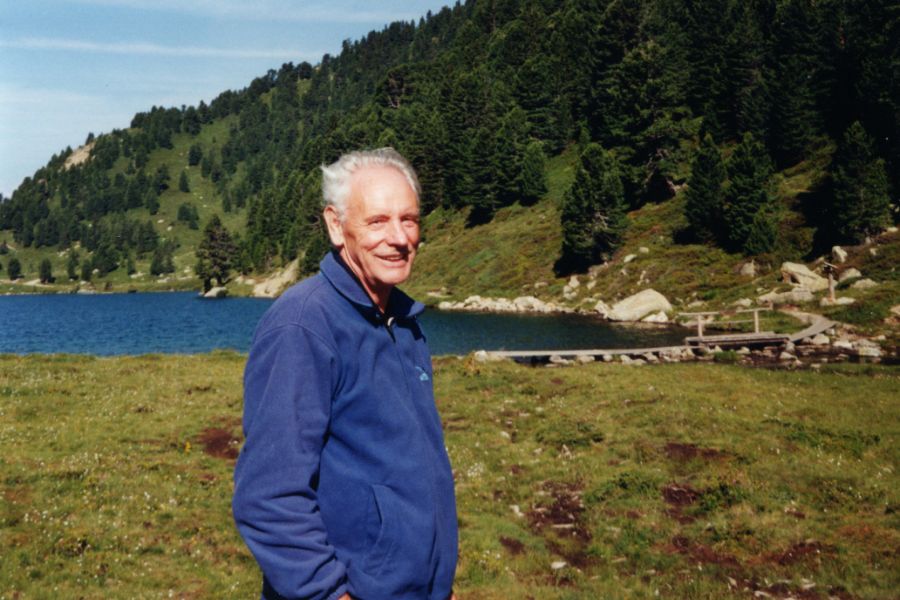 Fischer-Legende Berno Schober fühlte sich an heimischen Bächen, Flüssen und Seen am wohlsten.